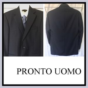 Pronto Uomo suit sport coat jacket Italy 39R mint